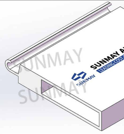 Modern aluminum alloy window frame in matte finish, offering excellent weather resistance and energy-saving performance