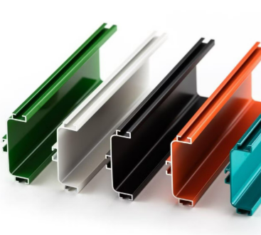 Aluminum profiles for doors and windows, highlighting their durability and design flexibility for residential and commercial use.