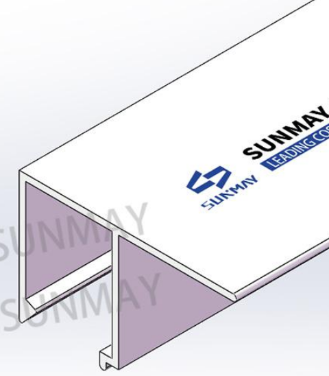 Aluminum profiles for doors and windows