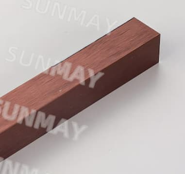 brown aluminium tube