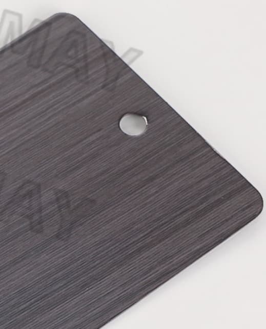black pearwood aluminum profiles