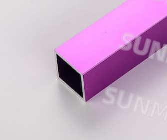 purple aluminum tube